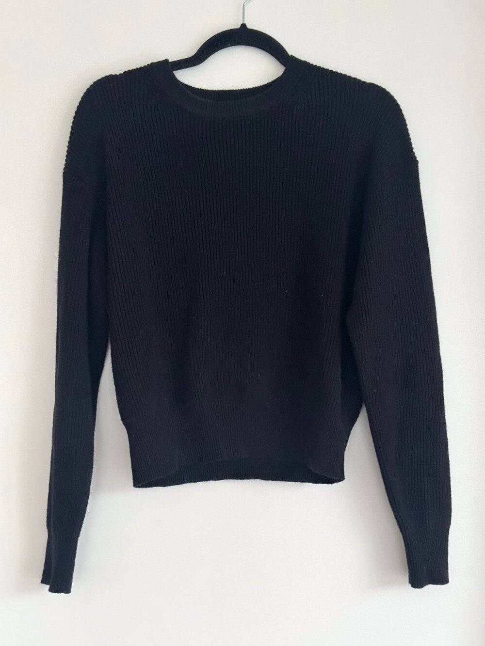 Aritzia Merino Wool Black Sweater
